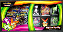 Pokemon Mythical Squishy Premium Collection Original Packaging New , English - Image 1