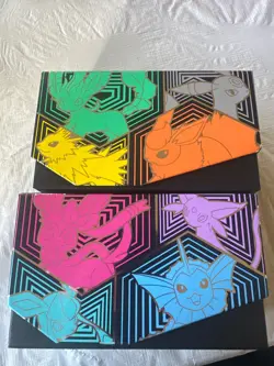 EMPTY - Pokemon TCG Evolving Skies ETB Pair - NO Packs DISPLAY ONLY - Open Box - Image 3