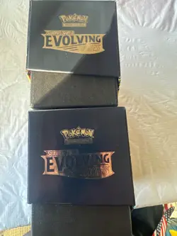 EMPTY - Pokemon TCG Evolving Skies ETB Pair - NO Packs DISPLAY ONLY - Open Box - Image 4