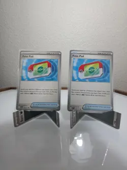 Set of 2x Poke Pad 198/217 - Pokemon Ascended Heroes - NM - Image 1