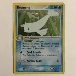 Pokemon Tcg Dewgong 3/112 Fire Red Leaf Green 2004 Holo Rare HP Single! - Image 1