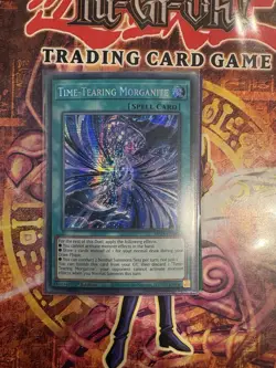 * TIME-TEARING MORGANITE * PRISMATIC SECRET RARE 1ST EDITION MP24-EN088 YUGIOH! - Image 1