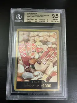 2024 One Piece TCG Golden Oden Don Japanese Beckett 9.5 - Image 1