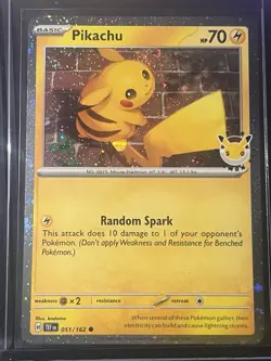 Pikachu (Pokemon Day 2026) 051/162 Miscellaneous Cards & Products Holo - Image 1