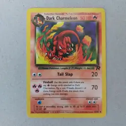 Dark Charmeleon 32/82 Uncommon Team Rocket Set Pokemon Card WOTC Collectible - Image 1