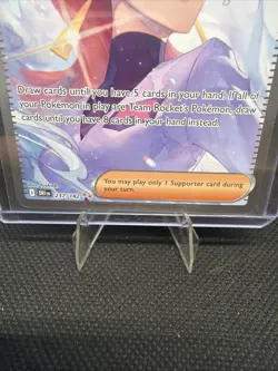 Pokemon Team Rocket's Ariana 237/182 Holo Sv10 Destined Rivals Trainer Card SIR - Image 3