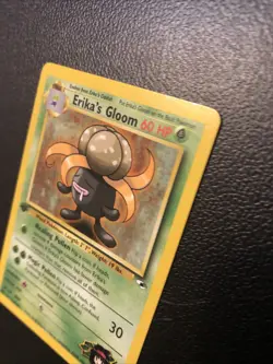 Erika's Gloom 045/132 Gym Heroes 1st Edition Pokemon Card In Mint Condition - Image 4