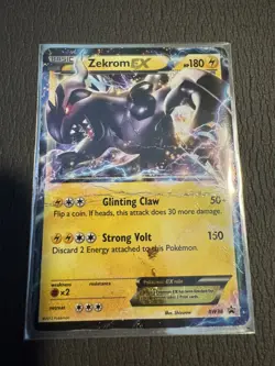 Zekrom EX BW38 - Pokemon TCG Black & White Promo Ultra Rare Card HP/DMG - Image 2