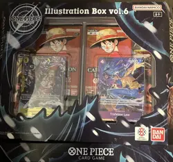 One Piece TCG Illustration Box Vol. 6 New Sealed English Tcg Cards - Image 1