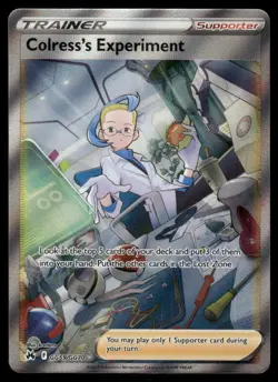 Pokemon Cards Colress's Experiment GG59/GG70 Crown Zenith Galarian Gallery NM *3 - Image 1