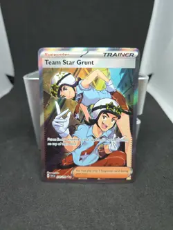 Team Star Grunt 242/198 - Scarlet & Violet - Full Art - Pokemon Card TCG - Image 1