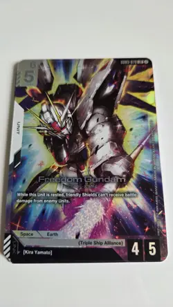 Gundam Card Game Freedom Gundam GD03 NM/Mint - Image 1