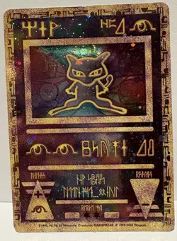 Pokemon Card Ancient Mew Movie Promo, Holo, WOTC 1999/2000 Vintage - Image 1