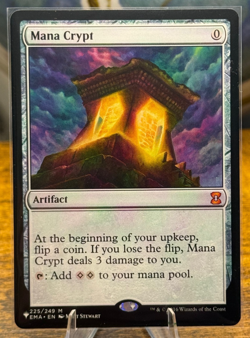 ✨Mana Crypt 225/249 The List Magic The Gathering🔥 - Image 1