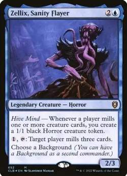 Zellix, Sanity Flayer FOIL Magic: The Gathering Baldurs Gate Commander Legends - Image 1