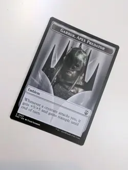 MTG - Saproling (Ripple Foil)/Garruk Token - Commander: Modern Horizons 3 NM/M - Image 3