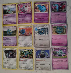 Pokemon Lot of 12 - Mirror Pack (Wynaut, Wobbuffet, Bronzor, Bronzong) - Image 1