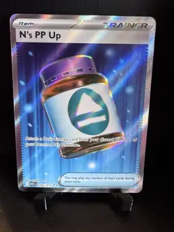 N's PP Up 262/217 Full Art Ultra Rare Pokemon Ascended Heroes ENGLISH NM - Image 1