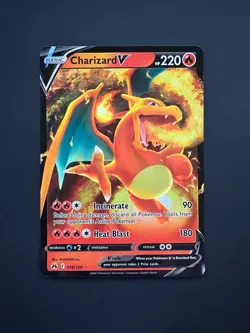 Charizard V 018/159 Pokemon Crown Zenith Ultra Rare Near Mint (NM) 2023 - Image 1