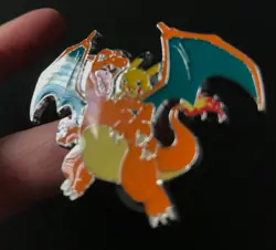 Charizard Pikachu Pokemon Pin Badge 2021 Celebrations UPC Ultra Premium Collect - Image 3