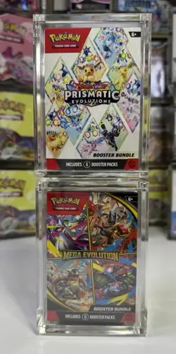 Pokemon Magnetic Booster Bundle Acrylic Case! Pokemon Card Protective Display! - Image 4