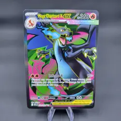 Pokemon TCG Mega Charizard X Ex 109/094 Ultra Rare Phantasmal Flames Near Mint - Image 1
