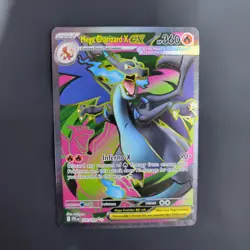 Pokemon TCG Mega Charizard X Ex 109/094 Ultra Rare Phantasmal Flames Near Mint - Image 3