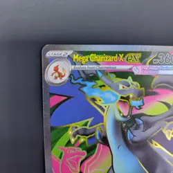 Pokemon TCG Mega Charizard X Ex 109/094 Ultra Rare Phantasmal Flames Near Mint - Image 4