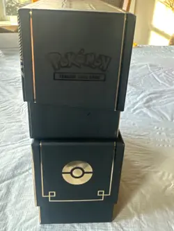 Pokemon TCG: Sword & Shield Ultra-Premium Empty Box pair. Box, sleeve, and dice. - Image 3