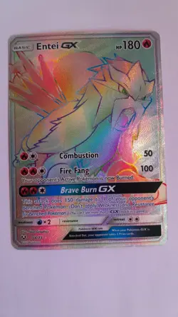 Entei GX 74/73 Secret Rare Pokemon TCG Shining Legends - Image 2