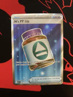 N's PP UP 262/217 Ultra Rare Ascended Heroes Holo English Near Mint Pokemon ASC - Image 1
