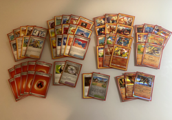 custom Pokemon TCG deck - Flaming apes Fire GLC gym leader challenge - Image 1