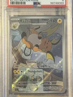 Raichu #211/193 - 2023 Pokemon Paldea Evolved - PSA 8 - Image 1