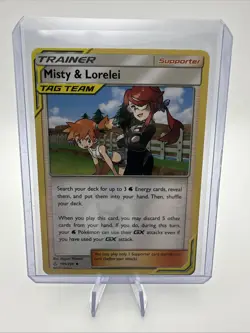 Misty & Lorelei 199/236 Pokemon TCG Cosmic Eclipse - Image 1
