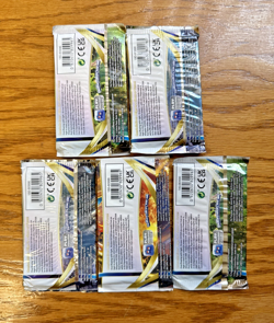 Lot of FIVE (5) Brilliant Stars Pokemon Booster Packs! New, Factory-Sealed! - Image 2