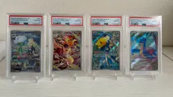 PSA 10 SEQ Heat Wave Arena AR Set Roserade Typhlosion Psyduck Lapras Pokemon JP - Image 1