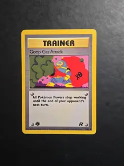 Pokemon Team Rocket Goop Gas Attack 78/82 1s Edition LP - Image 1