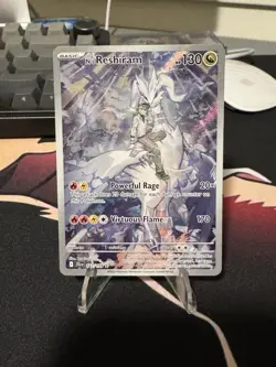 Pokemon N's Reshiram 167/159 Sv09 Illustration Rare Holo - Image 1