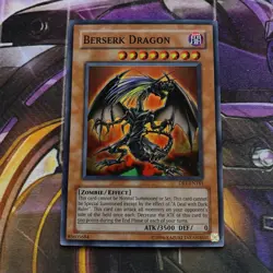 Yu-Gi-Oh TCG Berserk Dragon - NM / LP - DR1-EN181 Unlimited Super Rare - Image 1