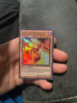 YUGIOH TCG CURSE OF DRAGONFIRE MIL1-EN002 ULTRA 1ST EDITION MP/LP - Image 1