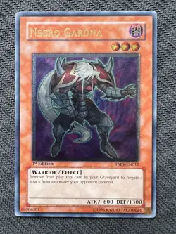 Yugioh Necro Gardna 1st Edition Ultimate Rare TAEV-EN012 LP - Image 1