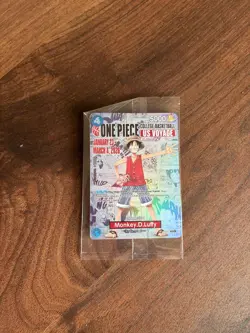 One Piece Monkey D. Duffy US Voyage College Promo Card (SEALED IN HAND) RARE - Image 1