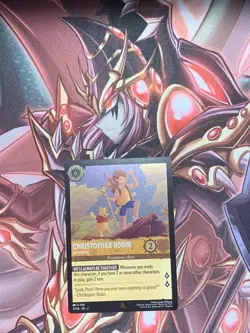FOIL Lorcana Floodborn - Christopher Robin - Adventurer - Rare Mint FOIL - Image 1