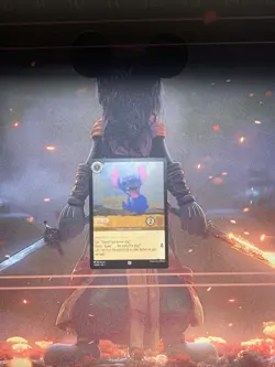 1x Stitch - New Dog - 22/204 - Common - Cold Foil NM-Mint Disney Lorcana: The Fi - Image 1