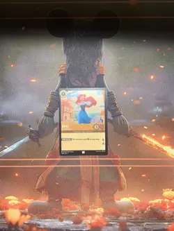 Disney Lorcana The First Chapter Ariel On Human Legs 1/204 Foil NM - Image 1