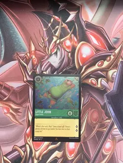 FOIL Disney Lorcana Floodborn - Little John - Loyal Friend 84/204 RARE FOIL - Image 1
