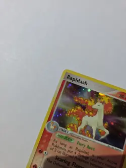 Pokemon TCG Rapidash Holo Rare Card 13/112 FireRed LeafGreen 2004 - Image 4