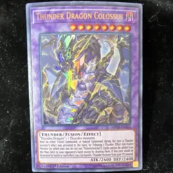 Yu-Gi-Oh! 1st & Limited Edition Holo Card Lot - Thunder Dragon Colossus, Raviel - Image 2
