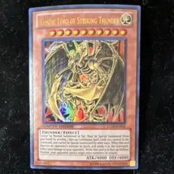 Yu-Gi-Oh! 1st & Limited Edition Holo Card Lot - Thunder Dragon Colossus, Raviel - Image 4