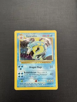 Gyarados Base Set Holo Rare #6/102 – Pokemon TCG 1999 WOTC Vintage Card - Image 3